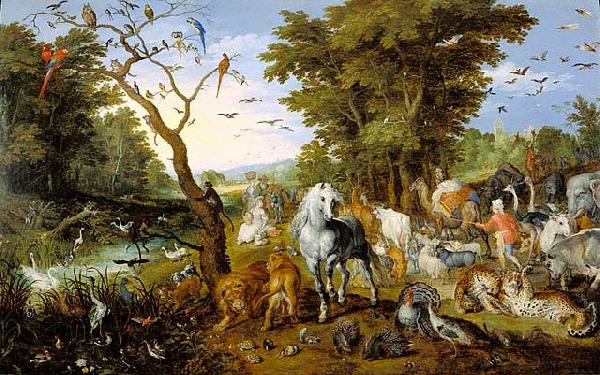 Jan Brueghel The Elder The Entry of the Animals Into Noah Ark Germany oil painting art